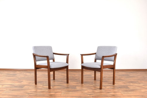 Mid-Century Danish Chairs, 1970s, Set of 2.