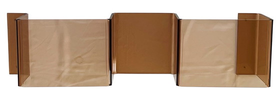 Image 1 of Etagère "serpent" en altuglas par Michel Dumas, France années 70