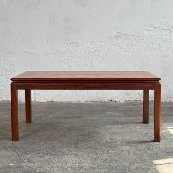 Image 1 of Solid Teak Mid-Century Coffee Table, 1960