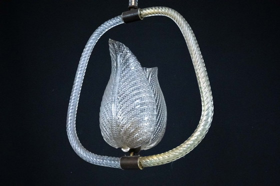 Image 1 of Araña de cristal de Murano Ercole Barovier. Italia años 40