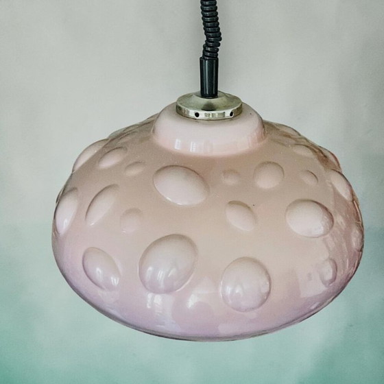 Image 1 of Lampe de salle à manger rétractable style vintage de l'ère spatiale