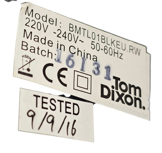 Image 1 of Tom Dixon - 'Boom' - tafellamp - metaal - Memphis stijl - 2010