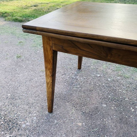 Image 1 of Antique Extendable Farm Table