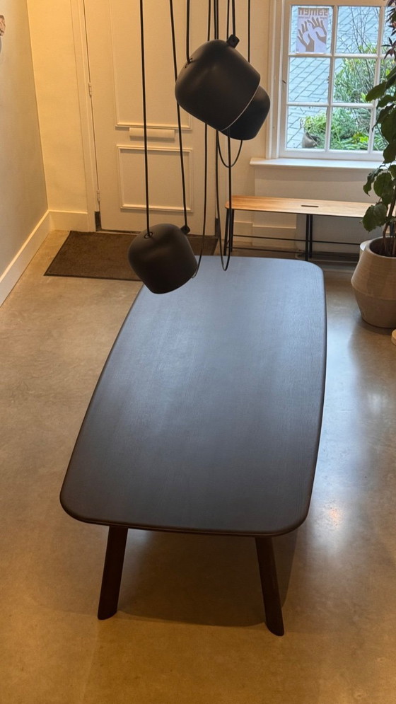 Image 1 of Solid oak Dutch Design table from Arco