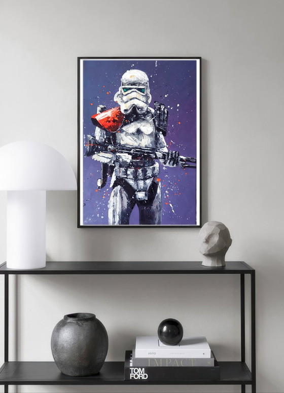 Star Wars - Stormtrooper - Star Wars-saga #Limited Edition, Handsigned, Numbered – Fransman Art, Giclée Prints (photo 6 of 9)
