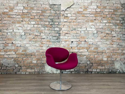 Artifort Little Tulip Purple – stoelen fauteuils, Metal, Textile