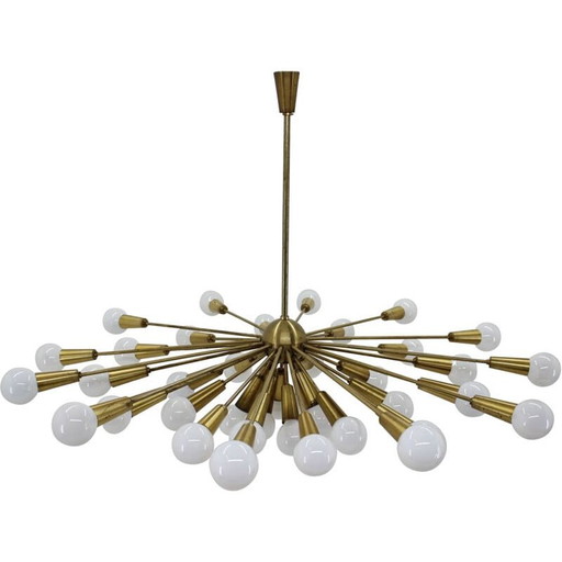 Mid century chandelier Sputnik Atomic, 1960s