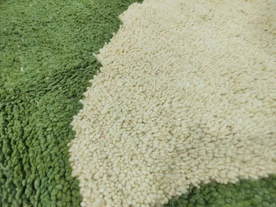 Alfombra mini hecha a mano 100cm×200cm – Wool, Modern (photo 2 of 11)