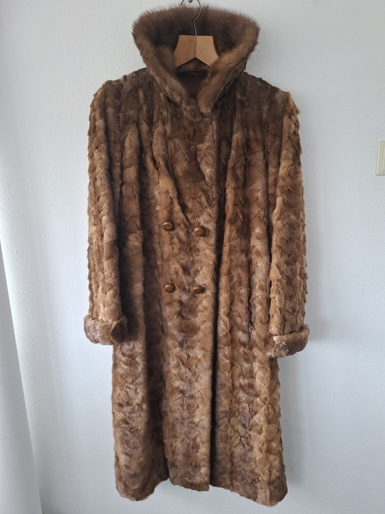 Image 1 of Nerts mantel, handgemaakt jaren 60/70