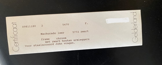 Image 1 of Gelderland armchair 5470, exclusive Machucado leather, excellent condition with certificate