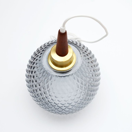 Image 1 of Lampada in cristallo Japandi, Danimarca anni '60