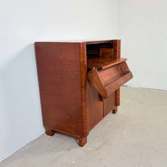 Image 1 of Mueble de audio Art Déco con cajón extraíble