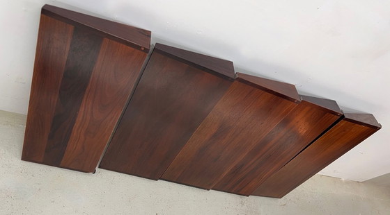 Image 1 of Kai Kristiansen Rosewood Shelves For Feldballes, 1960s.
