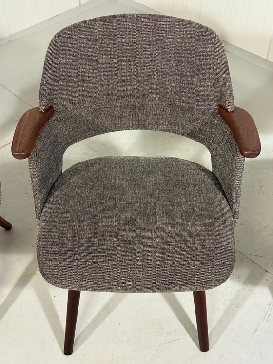 Image 1 of 4 X sillas de comedor Cees Braakman FT30 Pastoe, Países Bajos 1950