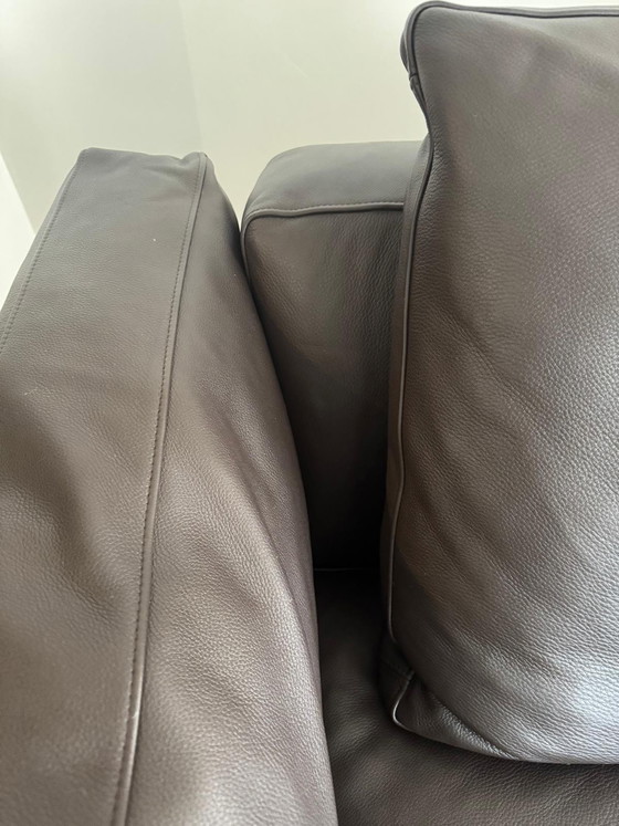 Image 1 of Flexform Flexform Zeno 5 plazas Cuero Premium Testa di Moro LP € 22.000