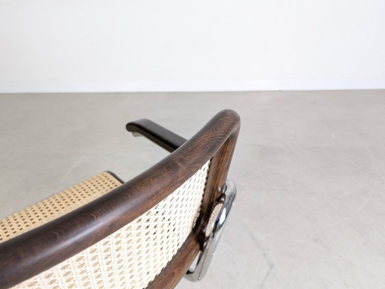 Image 1 of Silla cantilever original Thonet S64V Silla de diseño Marcel Breuer marrón