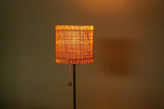 Image 1 of Lampadaire Suédois en Laiton, pied en fonte, modèle G 019 par Bergboms 1960.