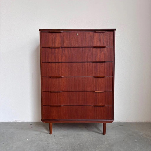 Dänische Vintage Kommode groß Teakholz