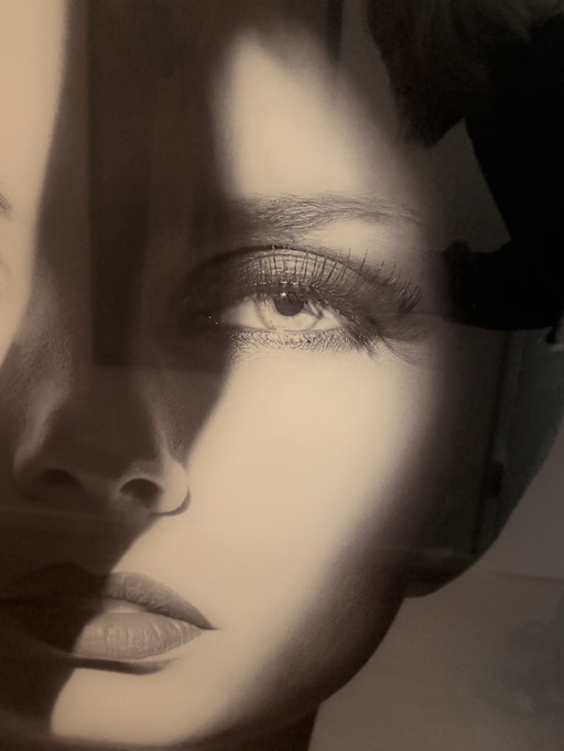 Plexiglas artwork woman