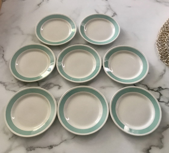 Image 1 of Set of 8 Oxford dessert plates