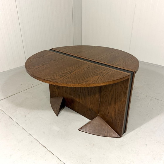 Image 1 of Art Deco architectural folding coffee table