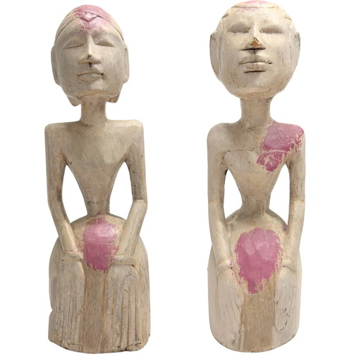 Authentiques figures ancestrales archaïques – Petites îles de la Sonde (Art Tribal)