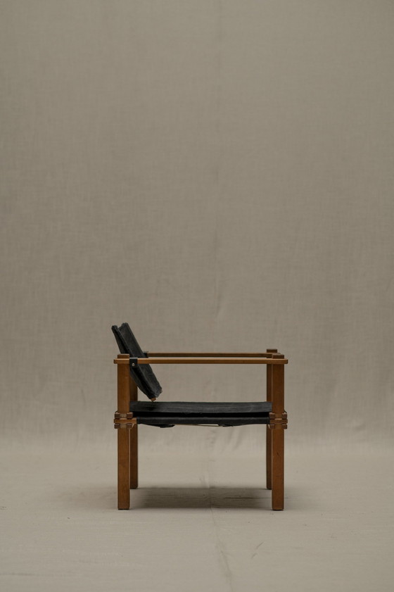 Image 1 of Gerd Lange 'Farmer' Safari fauteuil