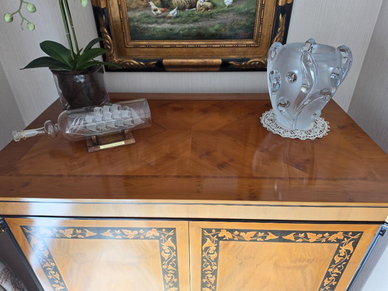 Mobili Colombo meuble TV en bois marqueté, Meubles tv, Marron, Classicisme (photo 4 sur 5)