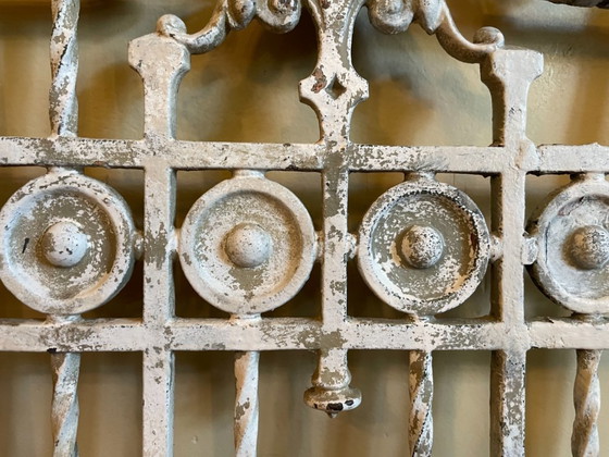 Image 1 of Clôture Garde-corps de porte Garde-corps de fenêtre Fonte antique française