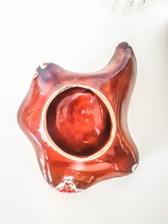 Keramik-Aschenbecher im Vallauris-Stil, 1950 – Dekorative Objekte, Ceramic (photo 8 of 8)