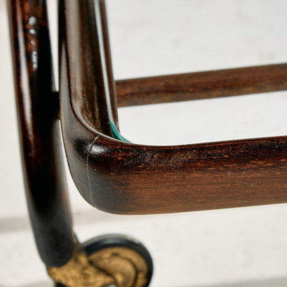 Image 1 of MK11608 Carrello in legno di ontano restaurato da Cesare Lacca per Cassina