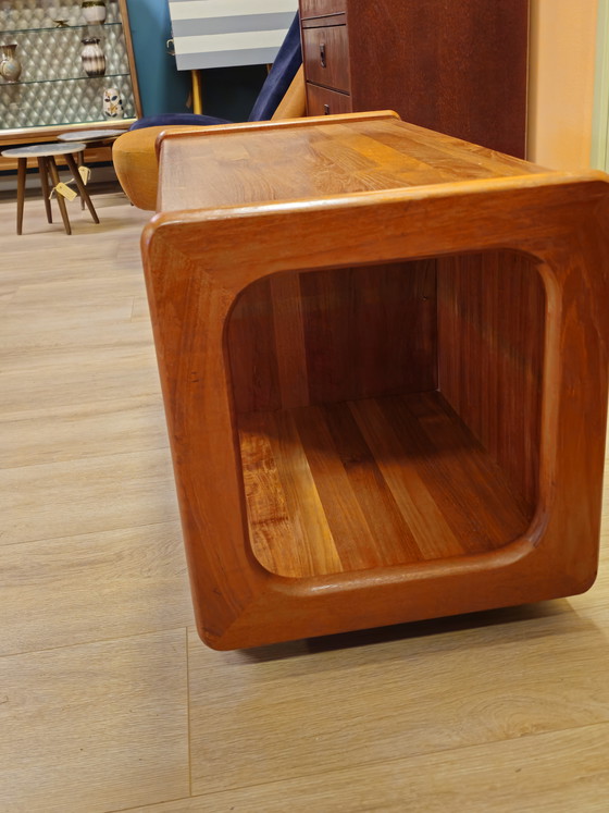 Image 1 of Vintage Dyrlund Teak Deens Audiomeubel / Platenspeler Kastje LP