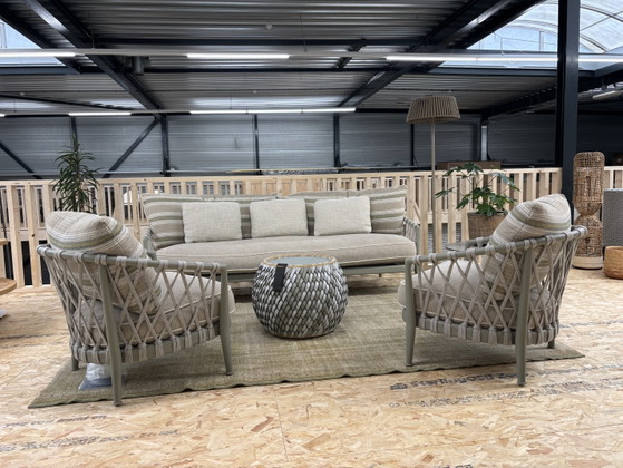 Image 1 of Ensemble lounge B&B Italia « Erica » canapé + 2 fauteuils, modèle showroom 2025