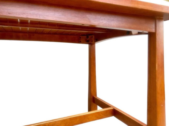 Image 1 of Tavolo esotico in vetro e legno massello dalla Thailandia