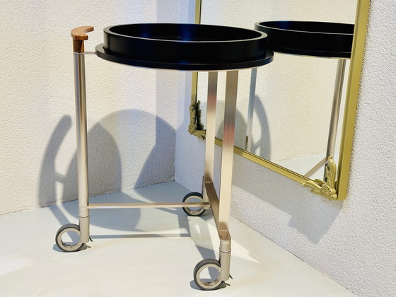 Image 1 of Table d'appoint Giorgetti Chi Wing Lo 60960 EOS à roulettes