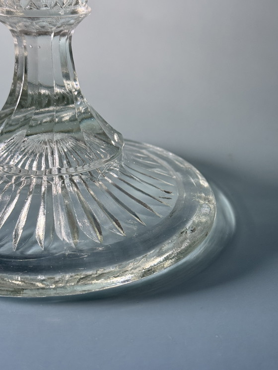 Image 1 of Verreries de Scailmont - Große Schale auf einem Fuß. Circa 1930er Jahre