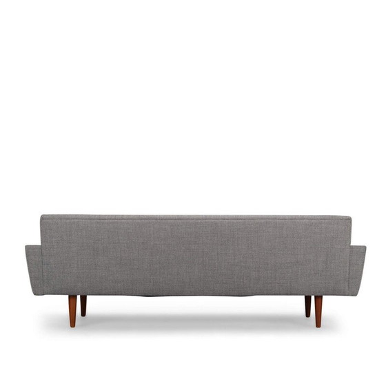 Image 1 of Dänisches graues 3-Sitzer-Sofa im Vintage-Stil von Cfc Silkeborg, 1960er Jahre