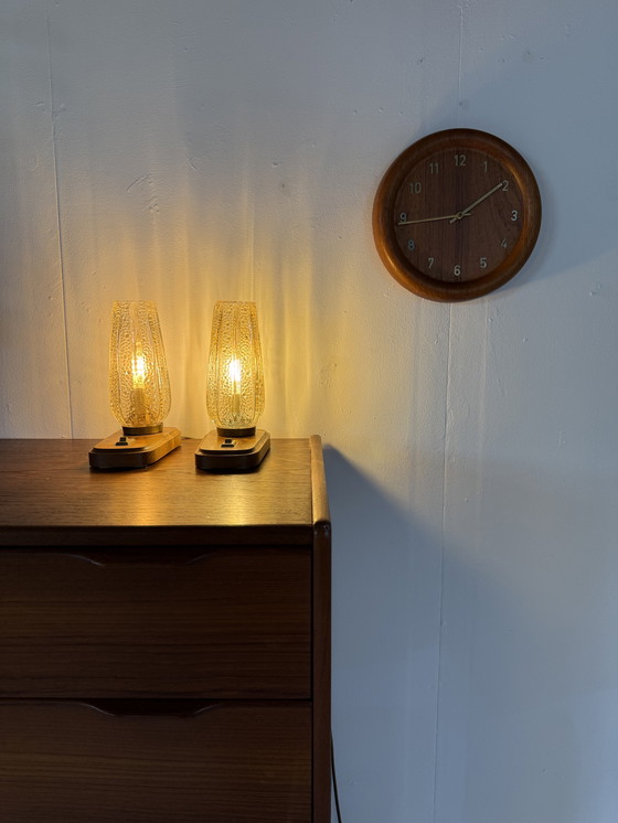 Image 1 of Set van 2 vintage bedlampjes Paul Neuhaus ‘60