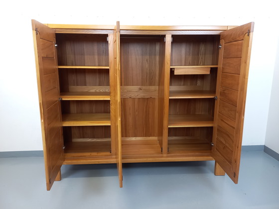 Image 1 of Maison Regain Vintage Elm Kledingkast uit de jaren 70 en 80