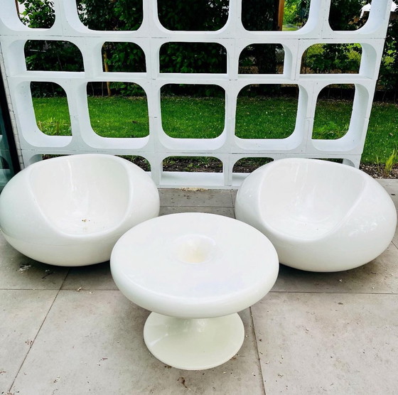 Image 1 of 2 Pastil chairs with Eero Aarnio Asko 1967