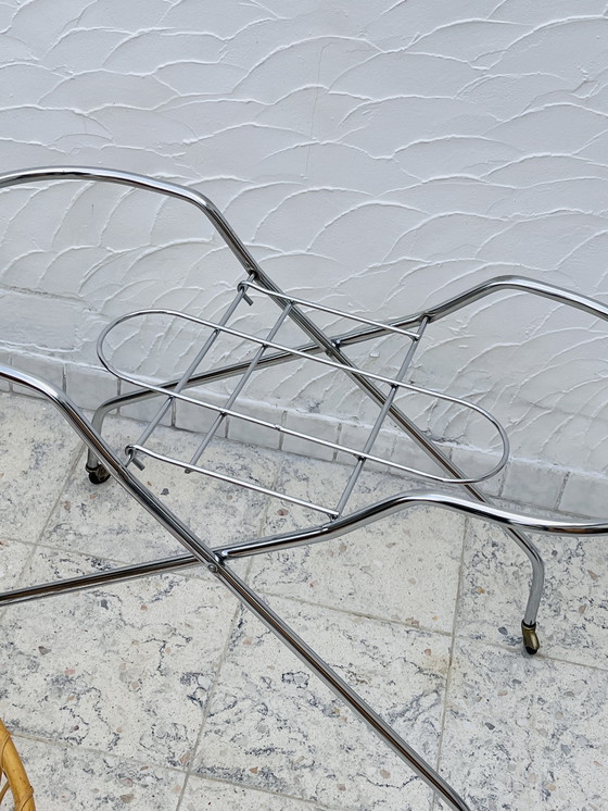 Image 1 of Rattan cradle