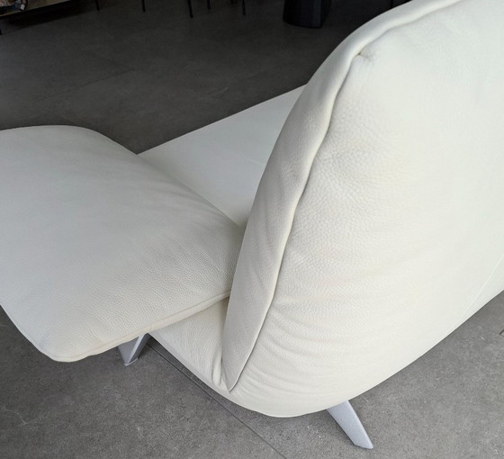 Rolf Benz 2 posti + 3 posti pelle rinnovata – Zona salotto, Metallo (photo 9 of 23)