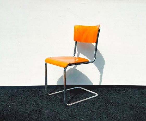 Image 1 of 3 vintage stoelen Mart Stam [ Bauhaus ] industrieel 1930s