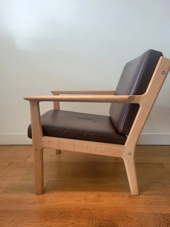 Image 1 of Vintage GE 256 fauteuil van Hans J. Wegner voor Getama