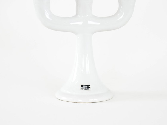 Image 1 of Portacandele in ceramica, design svedese, anni '70, produttore: Guldkroken Hjo