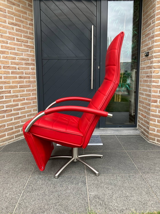 Image 1 of Jori Mensana Relax Large Mono-Move, Rood Celia Cherry Leder