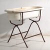 Antique bathtub in enamelled iron – Central Europe, circa 1950 #6 – Decorative Objects, Industrieel (photo 9 of 40)
