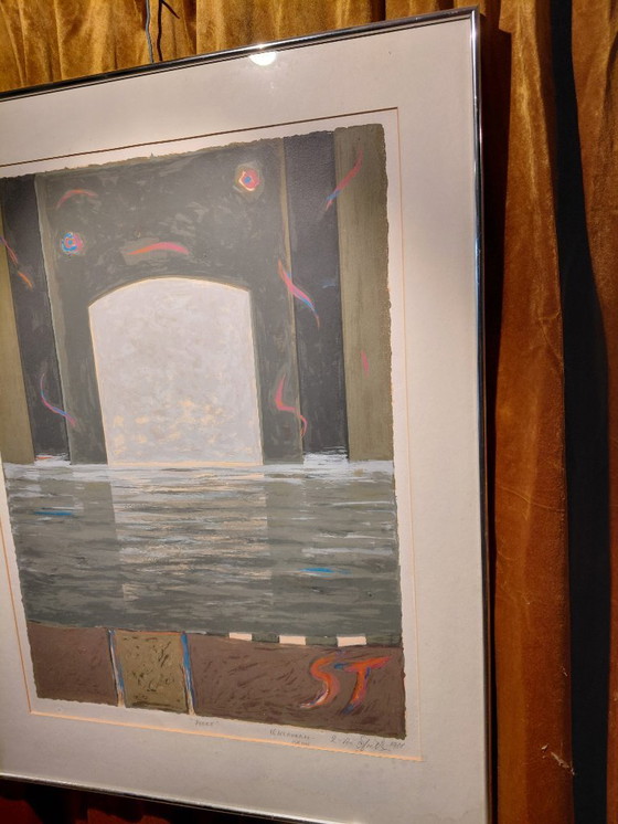 Image 1 of Serigrafia di Eric Toebosch "Gate"