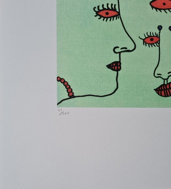 Image 1 of After Yayoi Kusama, Reflecting..., Lithograph, 1990s