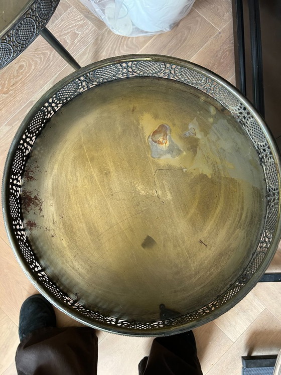 Image 1 of Mica Decorations Beistelltisch „Lagune“ – rund – Bronze